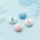Золотой Aji-Pink Blue Rabbit Ear