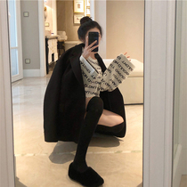 2021 early spring dress new female Net Red fashion leisure temperament Fan Yujie Korean suit two-piece suit