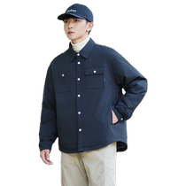 Duck Duck Shirt Collar Down Jacket Mens 2024 New Outdoor Autumn and Winter Fashion Casual Light Jacket Short Jacket