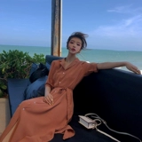 Корсет, длинная юбка, платье, французский стиль, по фигуре, яркий броский стиль