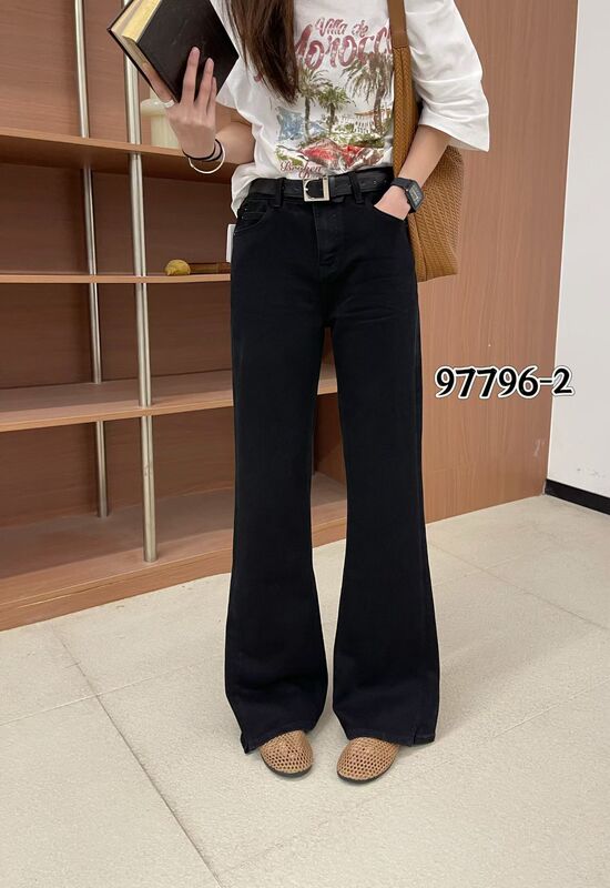 Miduoqi 97796 Spring New Elastic Flared Jeans