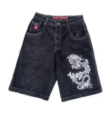 Джинсы JNCO Y2K японский стиль 2000-х, широкий мешковатый крой, размеры 28–34 (талия 72–85 см)