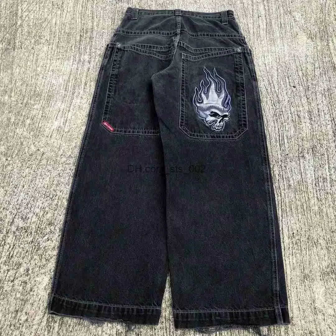 Джинсы JNCO Y2K японский стиль 2000-х, широкий мешковатый крой, размеры 28–34 (талия 72–85 см)
