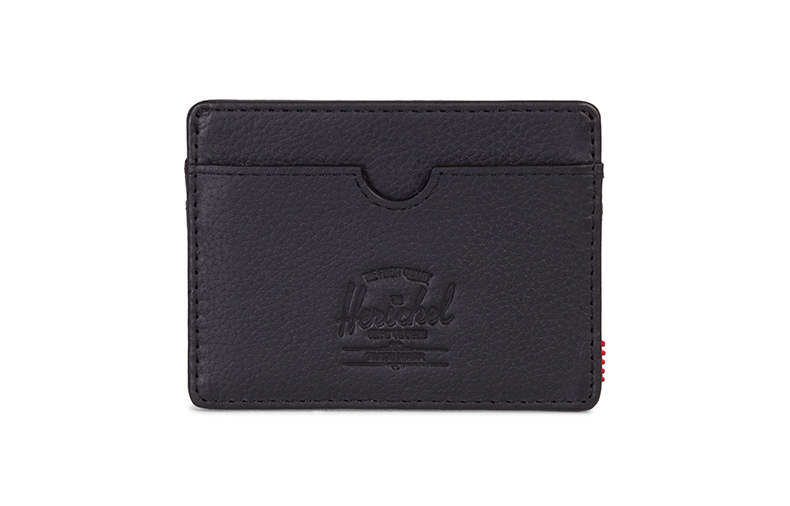 Herschel Cung Cấp Charlie da gói thẻ RFID gói thẻ cổ điển đa khe cắm thẻ chống trộm bàn chải 10360 bóp nữ