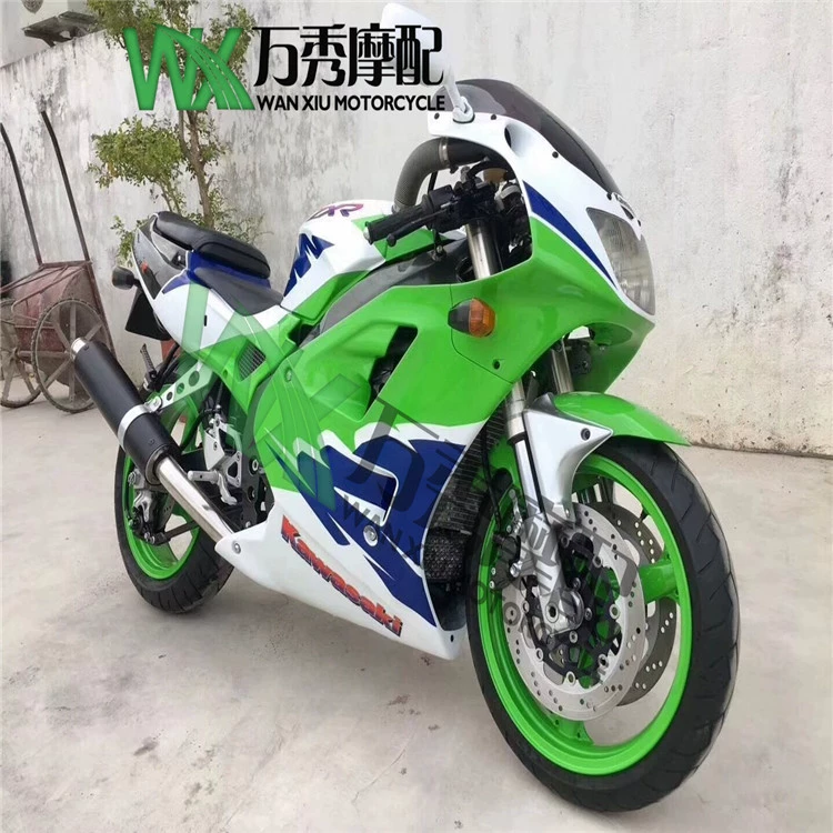 Kawasaki ZXR400 đĩa ánh sáng kép ly hợp bên nắp động cơ nắp kích hoạt nắp xi lanh che đầu ống xả mui xe ống xả - Ống xả xe máy