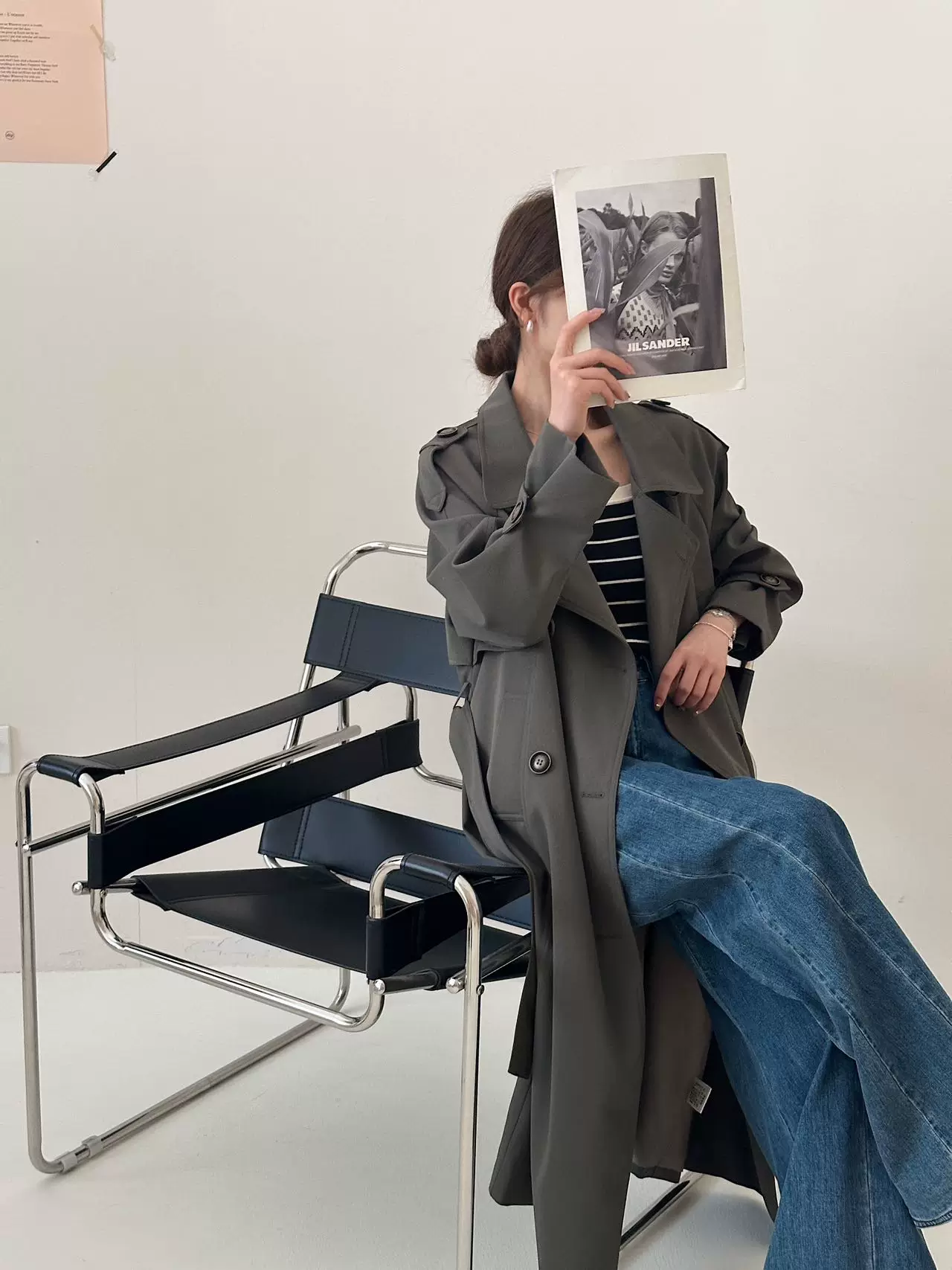 Весеннее длинное trench coat, куртка, тренд сезона, городской стиль