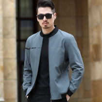 middle aged men's coat spring autumn thin 2022 new mature and stable dad autumn top casual jacket men's clothing