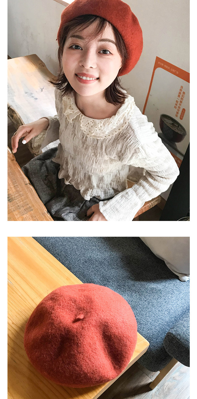 Chapeau pour femme en Melange de laine - Ref 3234505 Image 21