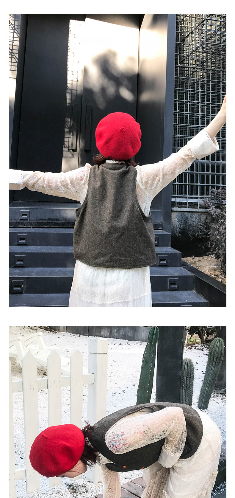 Chapeau pour femme en Melange de laine - Ref 3234505 Image 10