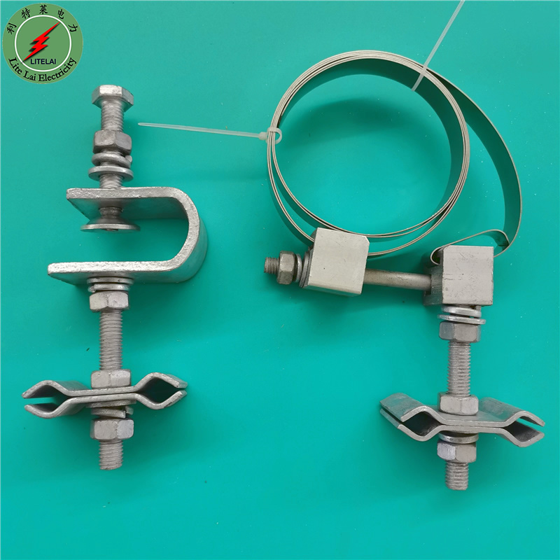 OPGW rod Lead-down clamp Cable Lead-down clamp Cable guide wire clamp Lead-down clamp Cable fixing fittings