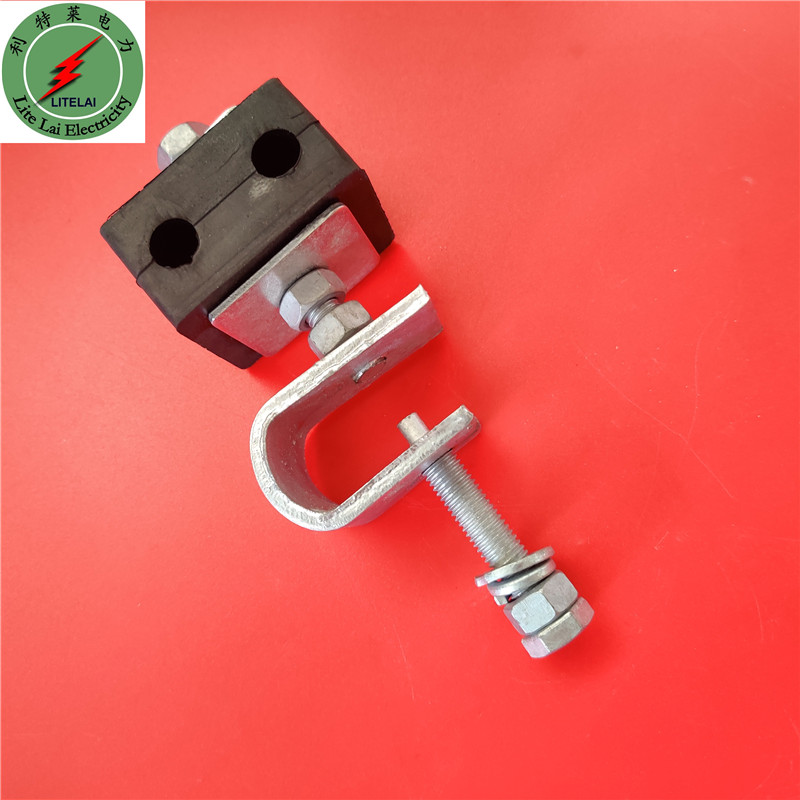 Hunan Power Supply Bureau special ADSS cable lead-down clamp Tower lead-down clamp Cable fixing fittings