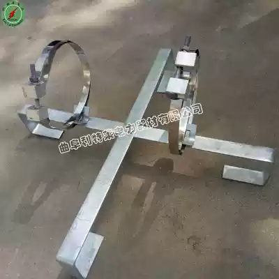 Residual cable rack opgw residual cable placement pre-retention rack hot-dip galvanized rod outer disk residual cable rack adss optical cable equipment hardware