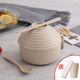 hộp cơm văn phòng giữ nhiệt Bát mì ăn liền công suất lớn kiểu Nhật có nắp đậy Ký túc xá sinh viên phòng ăn trưa nhân viên văn phòng dễ dàng vệ sinh - Hộp cơm điện sưởi ấm hộp cơm xiaomi