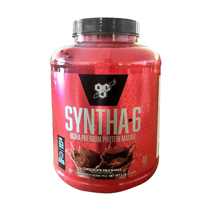 Bsn Whey Protein Powder Syntha-6 Six-Fold Matrix Whey Protein Powder Slow Release Protein Fitness Exercise 5 Lbs Bsn Whey Protein Powder Syntha-6 Six-Fold Matrix Whey Protein Powder Slow Release Protein Fitness Exercise 5 Lbs
