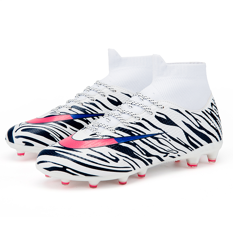 American Rugby Shoes Men And Women High Cylinder Sports Training Shoes Teenagers Rugby Shoes Long Spikes Nails Universal Ball Boots