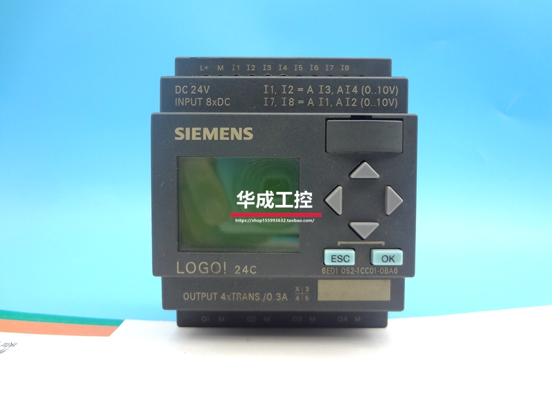 Siemens LOGO controller 6ED1052 6ED1 052-1MD FB HB00 1CC01-0BA6 A5