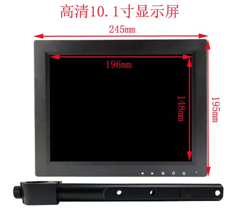 HD industrial camera dedicated 10 12 19 22 inch VGA HDMI interface display IPS HD display