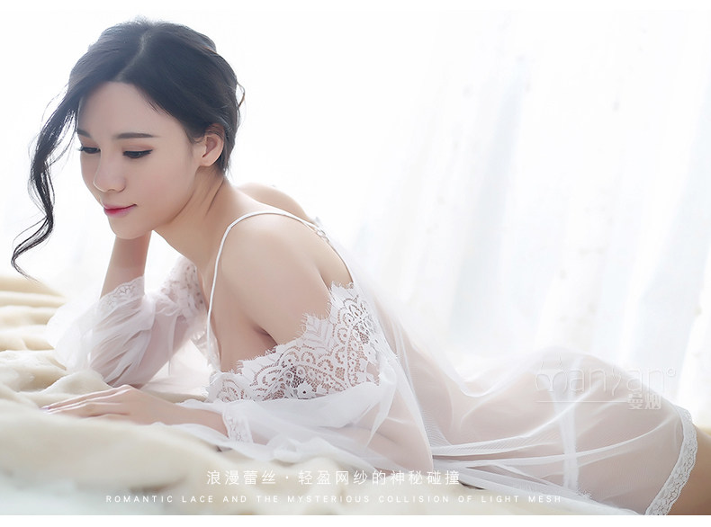 Imported Sleeping Piece Pajamas Sexy Lingerie Pass