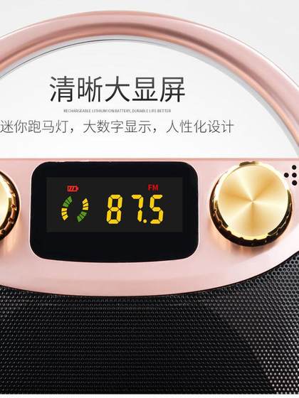 伊菲尔广场舞音箱便携式手提蓝牙音响户外K歌大音量mp3音乐播放器