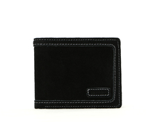Full of black fold fur wallet