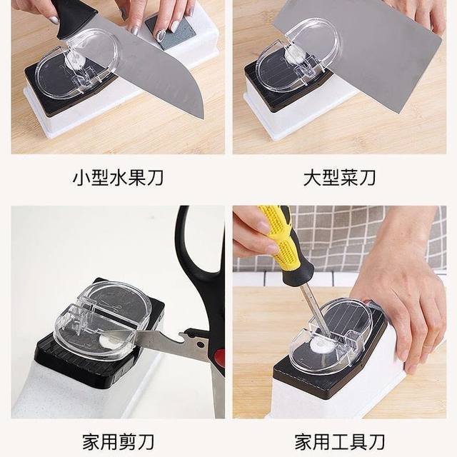 New Knife Sharpener Fully Automatic Electric Merchant Whetstone Kitchen Knife Grinding Wheel Knife Sharpener Multifunctional Whetstone