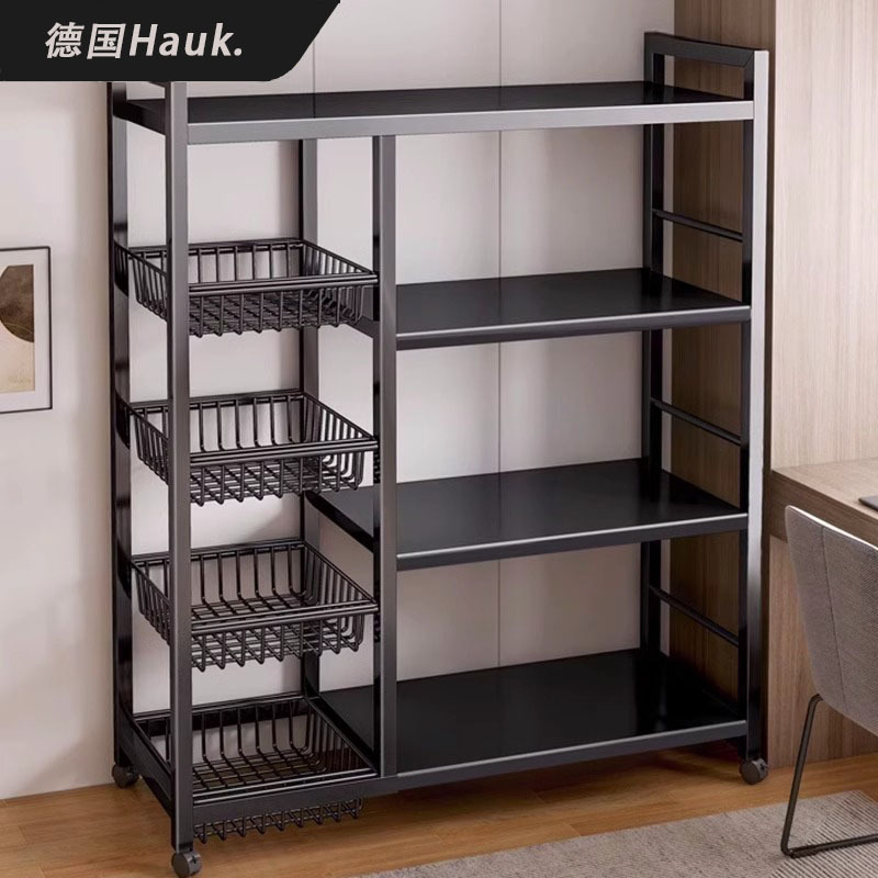 German Kitchen Storage Rack, Floor-Standing Multi-Layer Vegetable Storage Rack, Household Multi-Functional Snack and Miscellaneous Storage Rack German Kitchen Storage Rack, Floor-Standing Multi-Layer Vegetable Storage Rack, Household Multi-Functional Snack and Miscellaneous Storage Rack