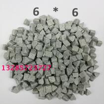 6*6* Abrasives for rough polishing polishing block grinding stone brown corundum abrasive 25 kg
