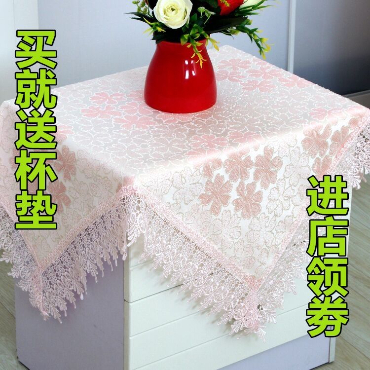 Bedside table cover cloth cover towel tablecloth small round table tea table tablecloth cover towel universal cover towel
