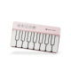 Pocket electronic keyboard music keyboard small piano children's toy portable infant instrument 0-6 years old 12 months