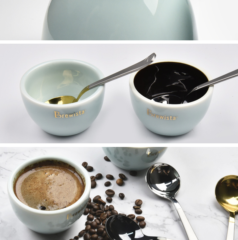 Cuộc thi cà phê bia với cốc gốm bonavita ly uống cafe độc đáo