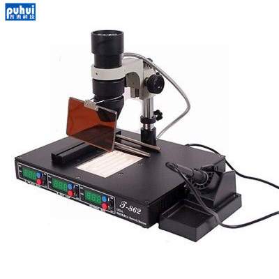 Inclusive T-862 Electric Small Infrared Return Repair Station Circuit Board Surface Mount Maintenance Equipment Infrared Dismantling and welding desk