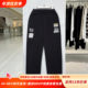 China Li Ning 25 new winter cross-border cooperation series joint style knitted sports straight trousers AKLVA15