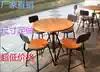 Wrought iron retro milk tea cafe table and chair combination Solid wood outdoor courtyard Wrought iron table and chair three-piece leisure balcony