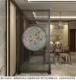 Màn hình Trung Quốc mới vách ngăn phòng khách gỗ rắn nhà hàng khách sạn hàng rào rỗng trang trí nội thất di chuyển màn hình ghế - Màn hình / Cửa sổ giá vách ngăn gỗ sồi