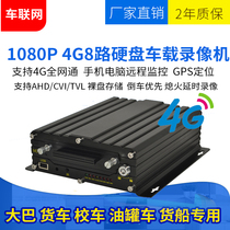1080P 4G4 road 8-way vehicular monitoring hard disc video recorder bus big bar wagon cargo ship morning view
