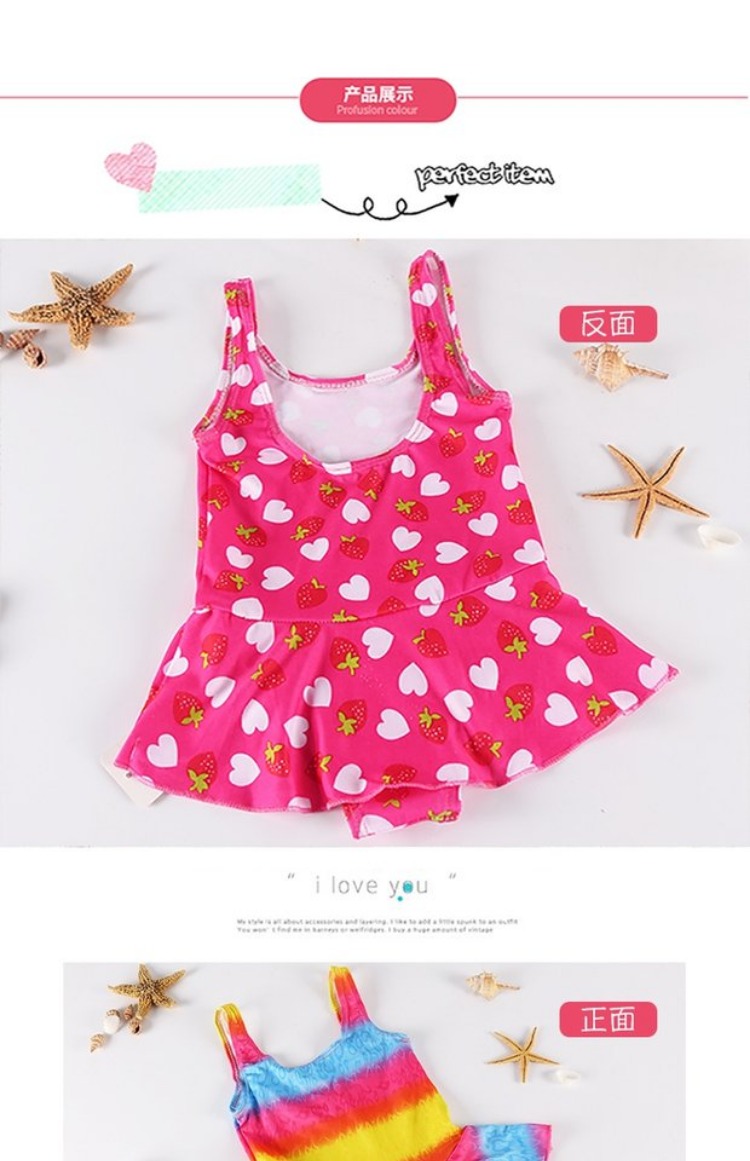 Cô gái Xiêm Tam giác Thời trang Hàn Quốc Công chúa dễ thương Đầm nhỏ vừa Lớn Trẻ lớn Màu sắc Bảo thủ Đồ bơi Bán buôn do boi tre em