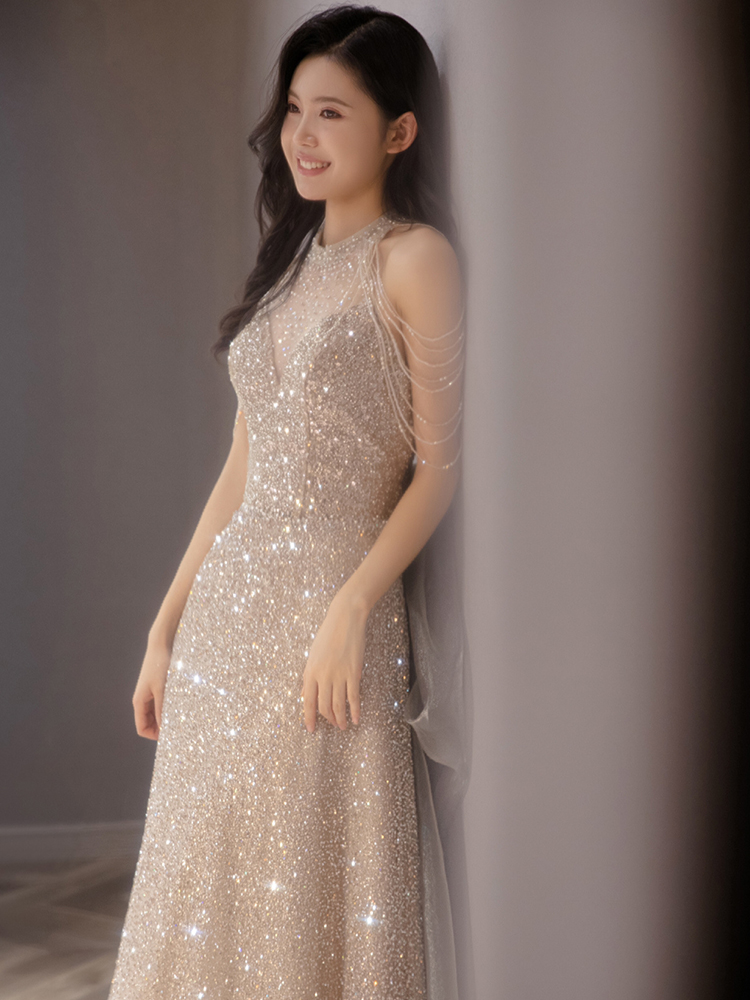 Elite silver evening dress Elite silver evening dress