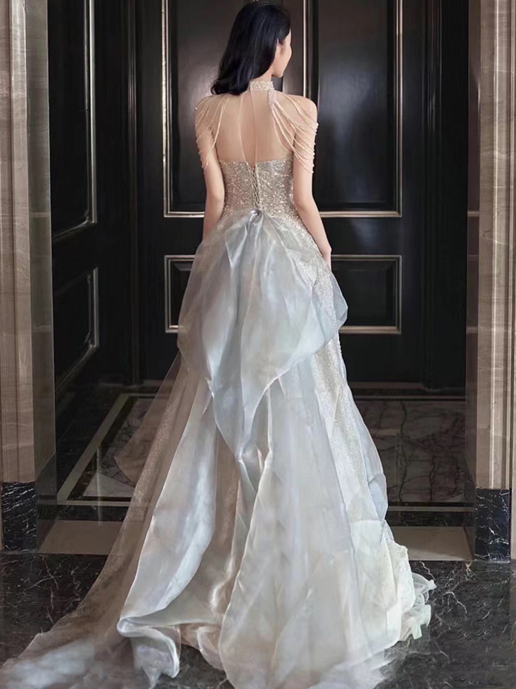 Elite silver evening dress Elite silver evening dress
