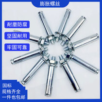 Water heater external hexagonal air conditioner external machine window fixed galvanized expansion screw national standard explosion external expansion bolt m6