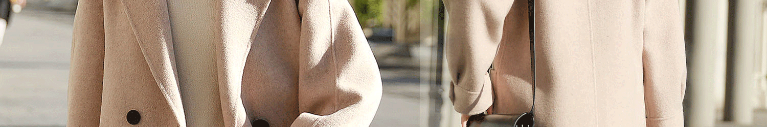 Áo khoác len Sen Hepburn Gió nữ dài Phần phiên bản Hàn Quốc 2018 áo khoác cashmere hai mặt của người đàn ông nhỏ mới áo khoác gió nữ
