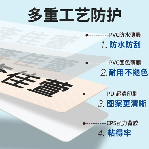 永菲 Водонепроницаемая детская самоклеющаяся именная наклейка для детского сада для школьников