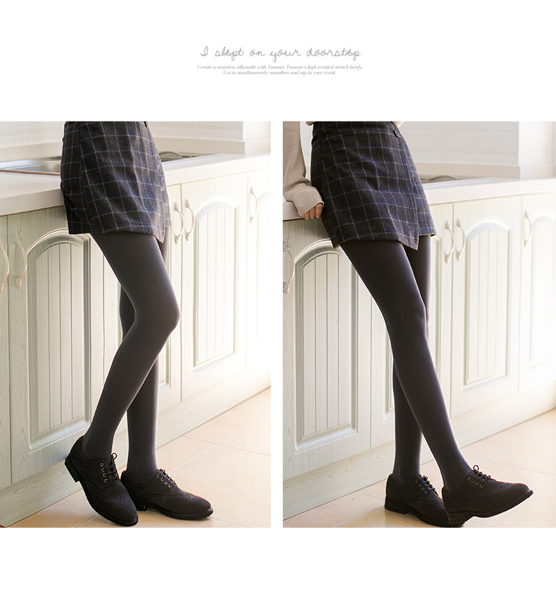 Vớ nữ mùa xuân và mùa thu dày chân nhẹ cộng với quần legging nhung màu mỏng phần chống móc quần lửng cỡ lớn mùa thu và mùa đông quần tất nam