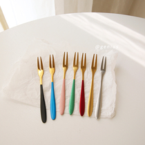 304 stainless steel household dim sum fruit fork fork fork