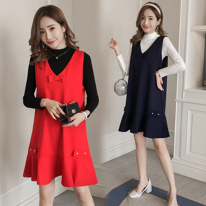 Anti-radiation maternity clothes spring pregnant women's apron to wear to work in four seasons outside the radiation dress