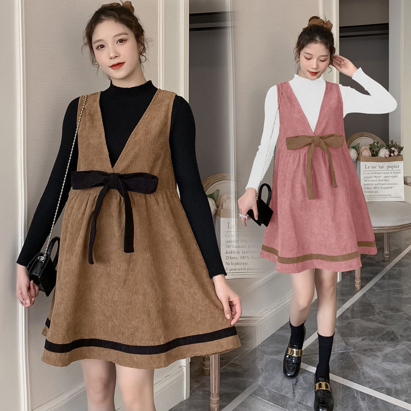 Anti-radiation maternity dress autumn and winter pregnancy clothes work four seasons fashion spring and autumn outerwear two-piece dress