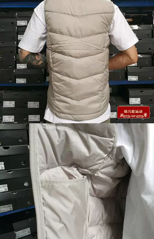 Chính hãng Li Ning 18 Winter Running Series Nam Down Vest Down Men Vest AMRN019-1-4-5 - Áo thể thao