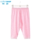 Cotton shop quần bé mùa hè quần cotton mỏng cho bé mùa hè sơ sinh sử dụng kép 裆 quần legging - Quần