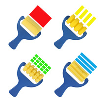 Childrens early education painting graffiti tools sponge brush brush roller brush kindergarten diy seal art materials