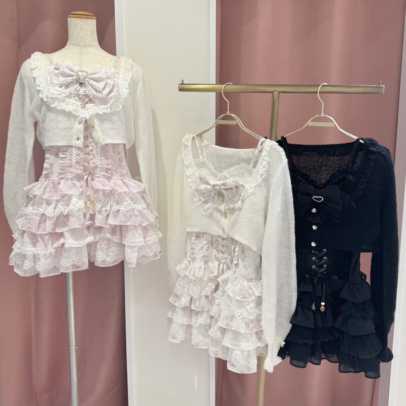 [Full Payment to Reserve] Little Pig Daily Lizlisa26 New Floral Camisole Knit Set