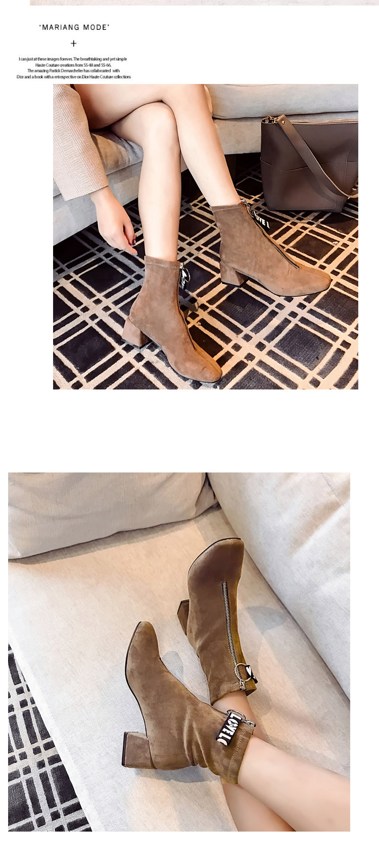 Bottes mi-saison femme OTHER   en Caoutchouc - Ref 3251319 Image 11
